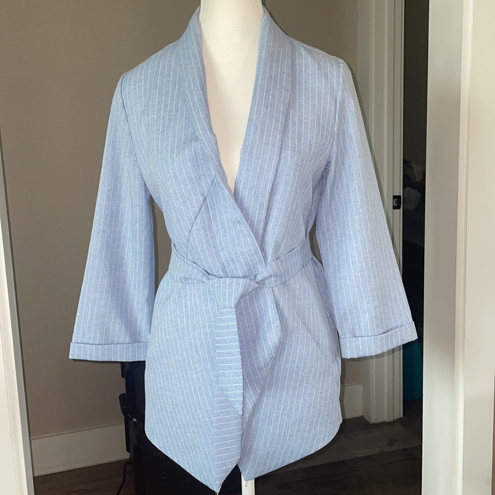 NWOT Sky Blue Blazer Size EU 44 US 6